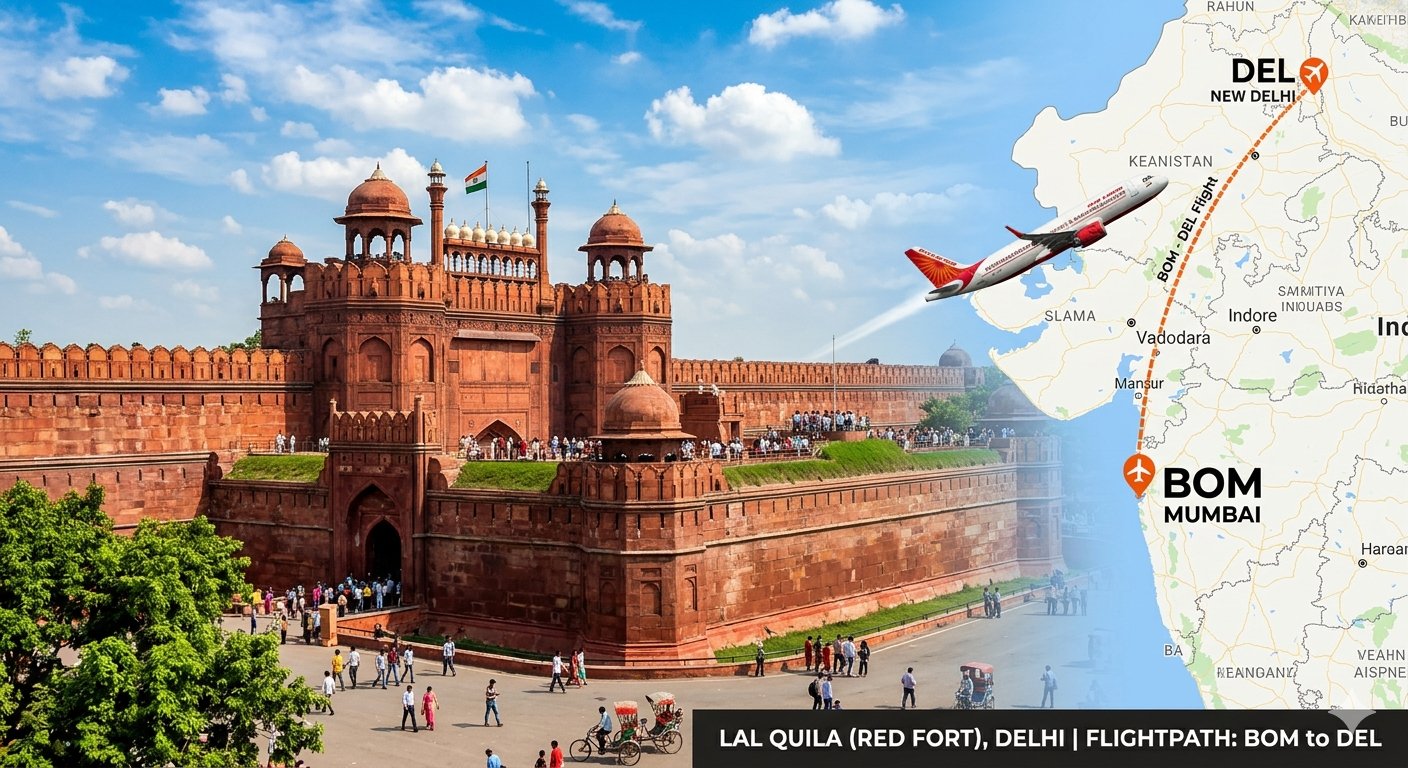 Mumbai  to Delhi 